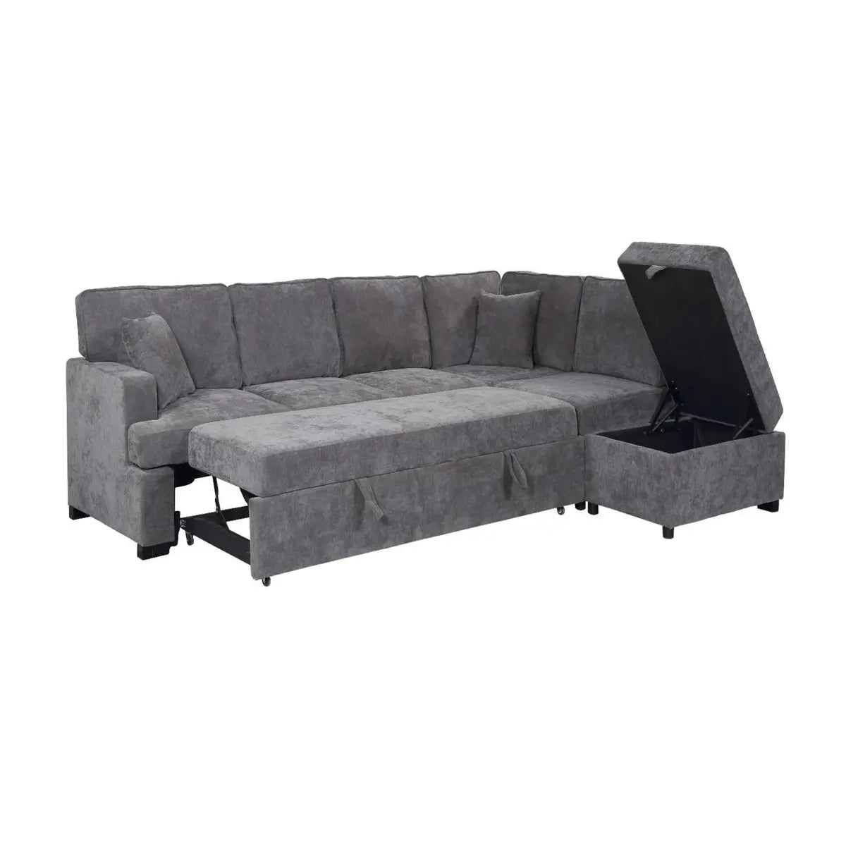 2013 Sectional Sofa Bed with Storage Chaise VFI