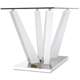 Paolo Glass Dining Table - 79" - Complete Home