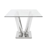 Paolo Glass Dining Table - 79" - Complete Home