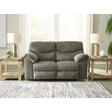 Ashley Alphons Reclining Sofa Set in Putty Signature Design by Ashley