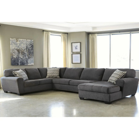 Ashley Amlee 3Pc Sectional in Slate Signature Design by Ashley