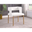 Anthony Dining Chair Set in White Brassex