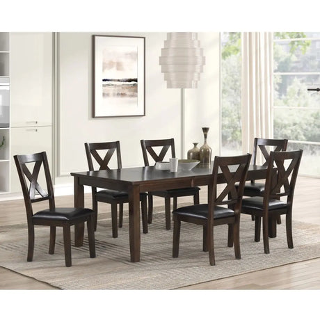 Aries Extension Dining Set Complete Home Furnish