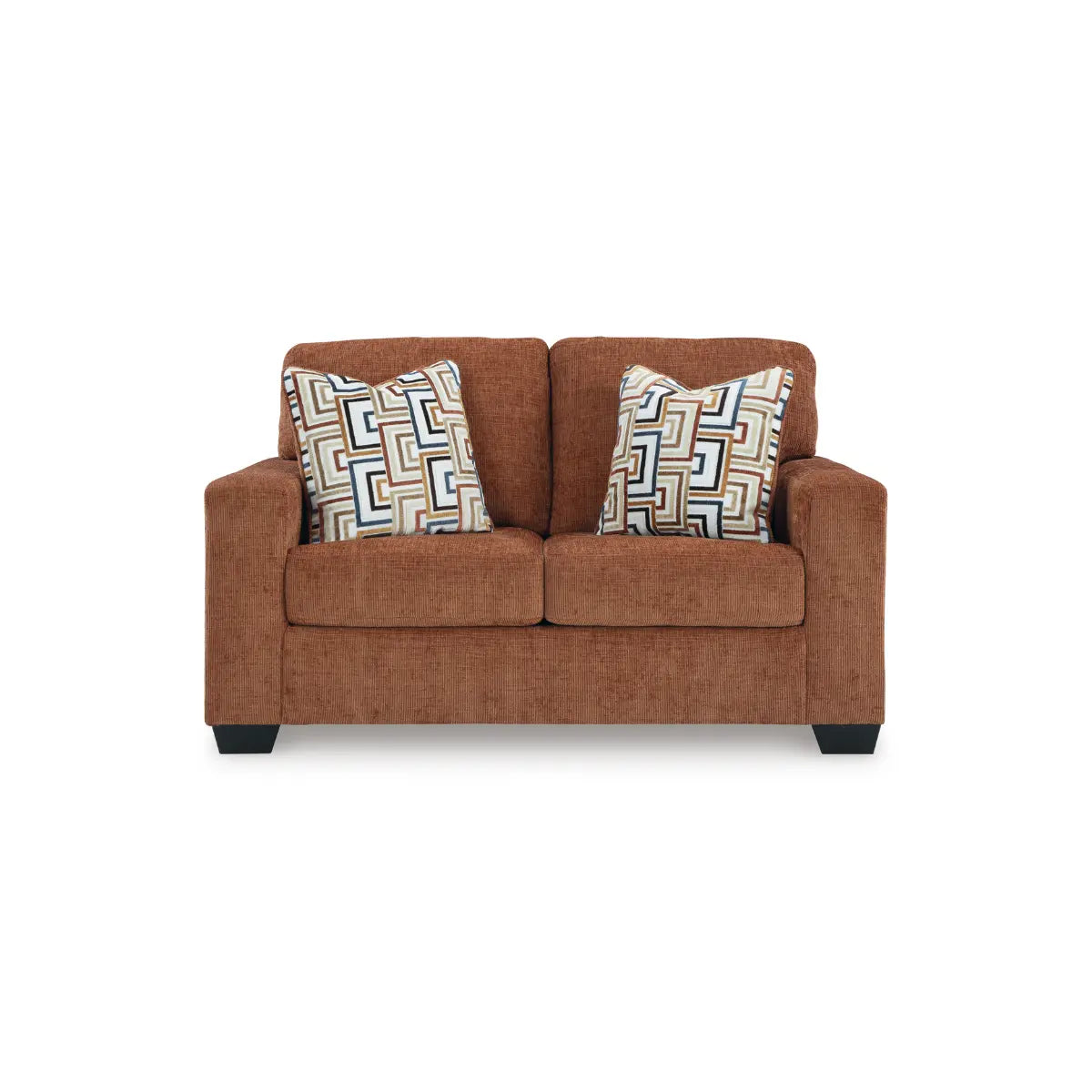 Ashley Aviemore Sofa Set in Rust Signature Design by Ashley