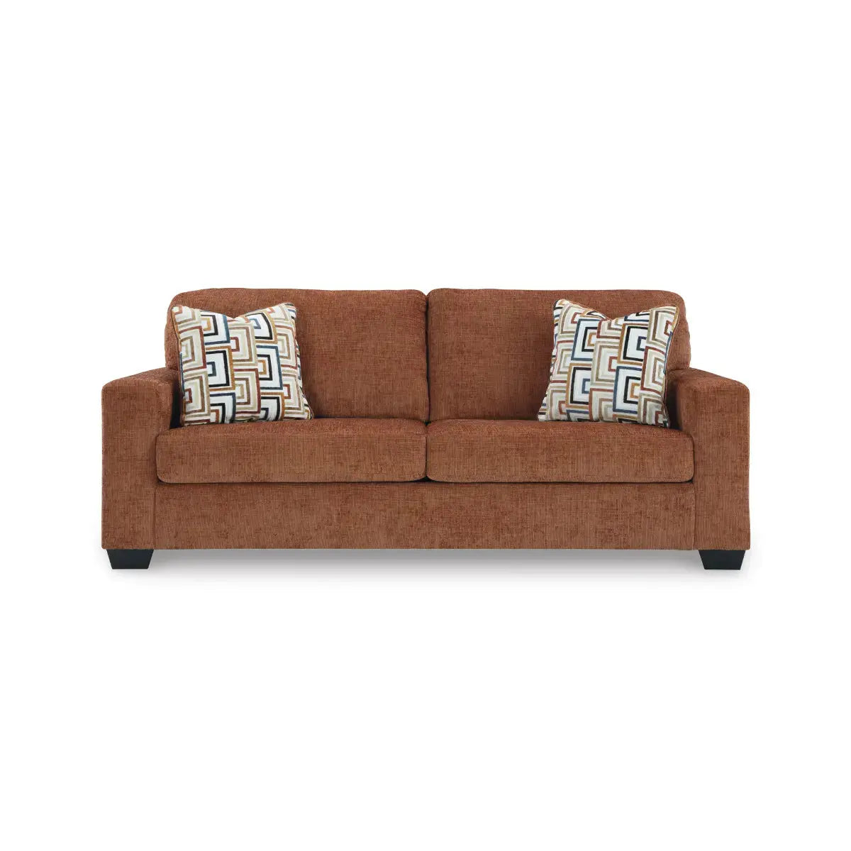 Ashley Aviemore Sofa in Rust Signature Design by Ashley