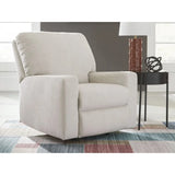 Ashley Aviemore Rocker Recliner in Stone Signature Design by Ashley