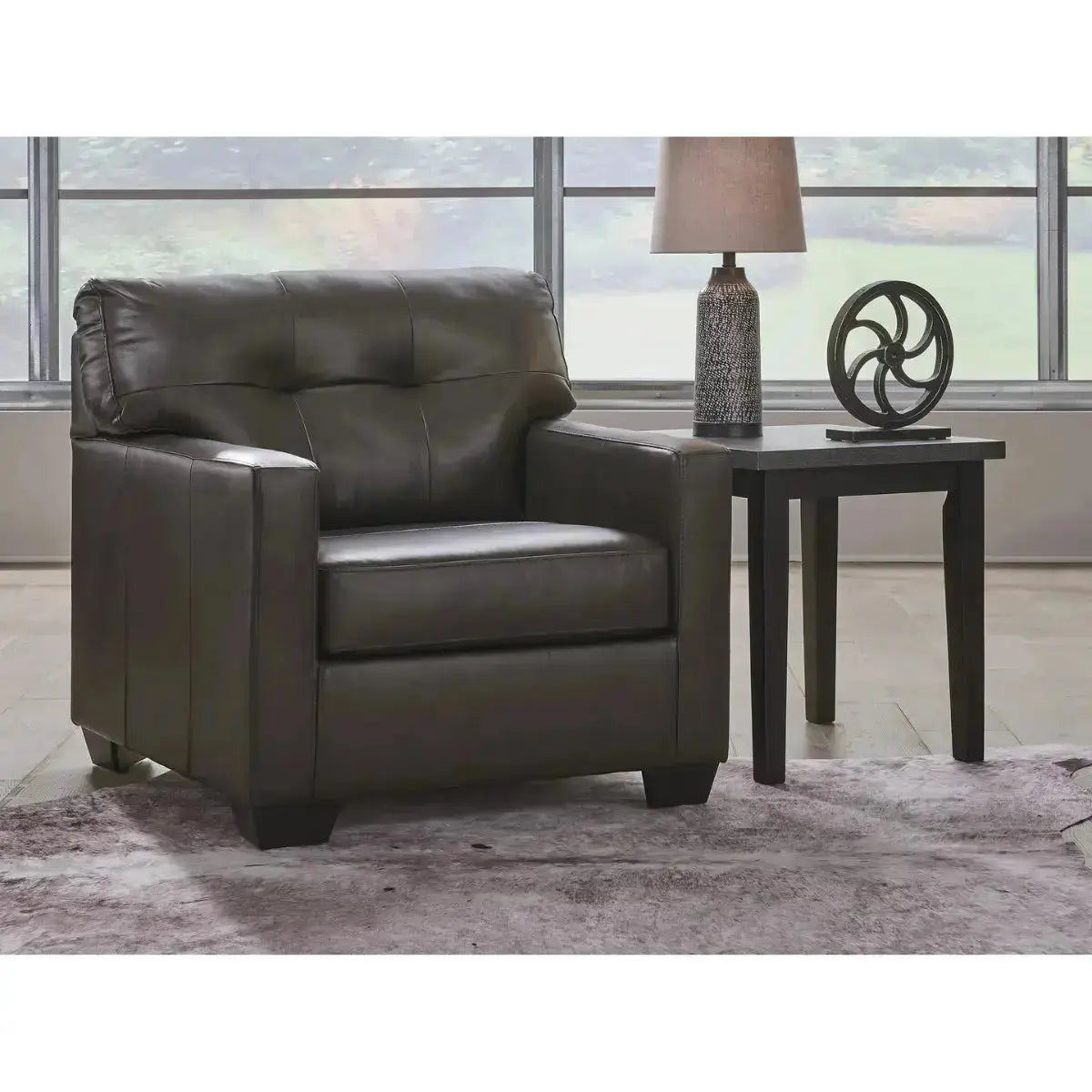 Ashley Belziani Sofa Set in Storm Signature Design by Ashley