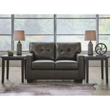 Ashley Belziani Sofa Set in Storm Signature Design by Ashley