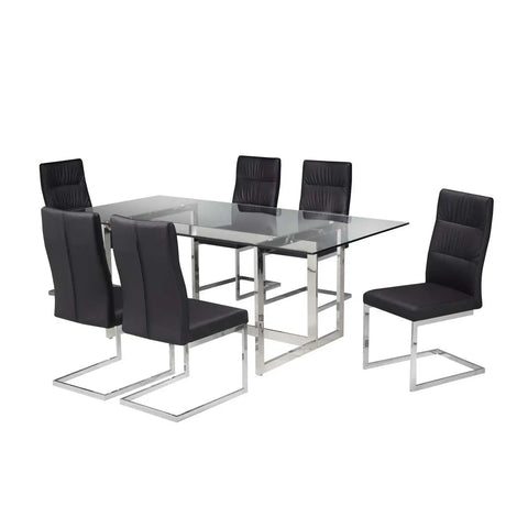 Braxton 7-piece Dining Set Brassex