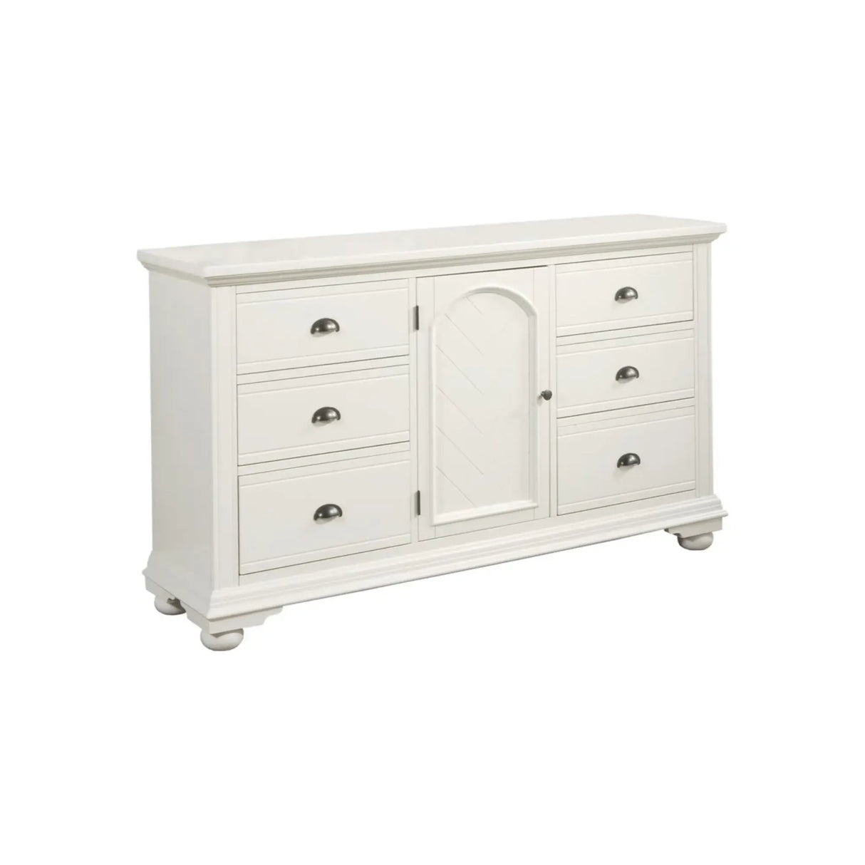 Brooke Bedroom Set in White Complete Home Furnish
