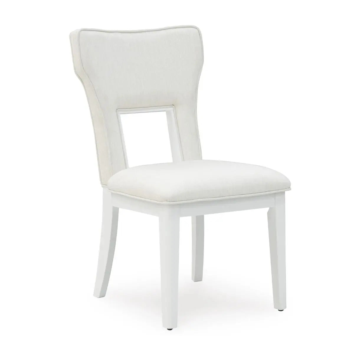 Ashley Chalanna Dining Set in White Signature Design by Ashley