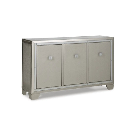 Ashley Chaseton Accent Cabinet in Champagne Signature Design by Ashley