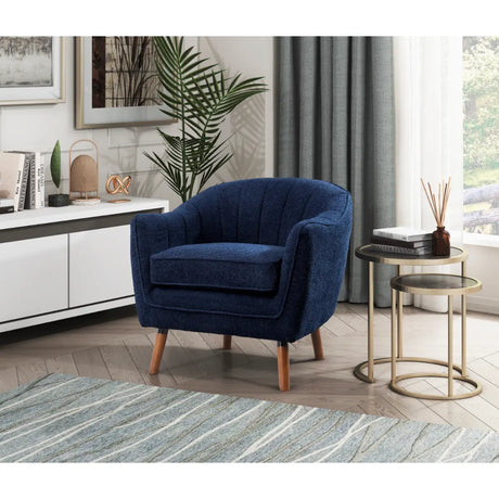 Cutler Accent Chair 1081BU M.A.Z