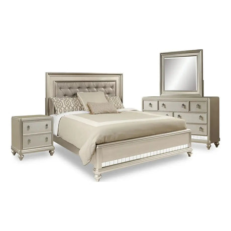 Diva Upholstered Bedroom Set Galaxy