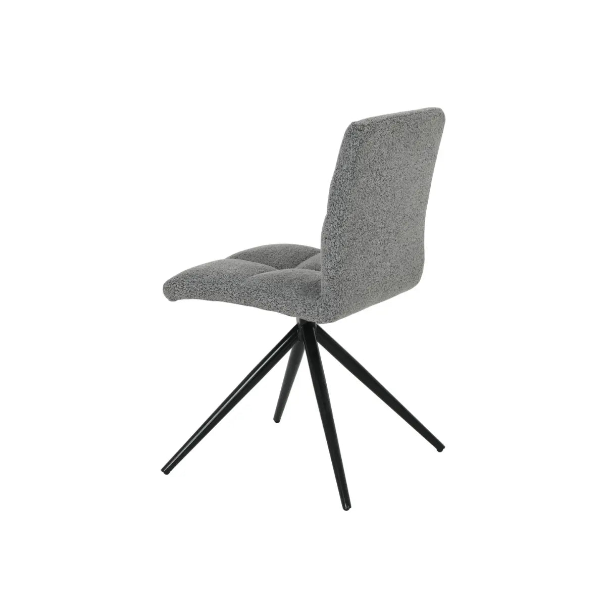 Ethal Dining Chair Set in Grey Brassex