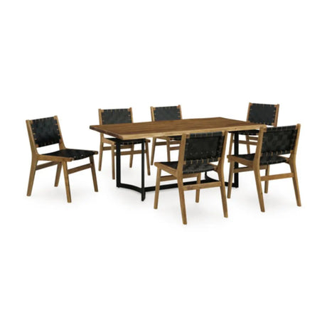 Ashley Fortmaine Dining Set Signature Design by Ashley