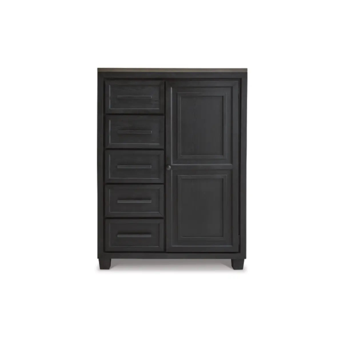 Ashley Foyland Chest in Black Brown Signature Design by Ashley