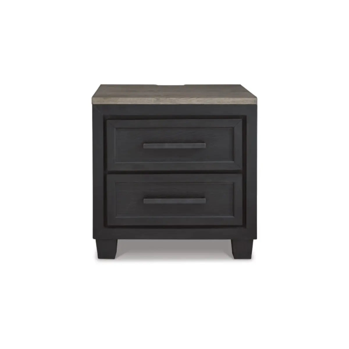 Ashley Foyland Nightstand in Black Brown Signature Design by Ashley