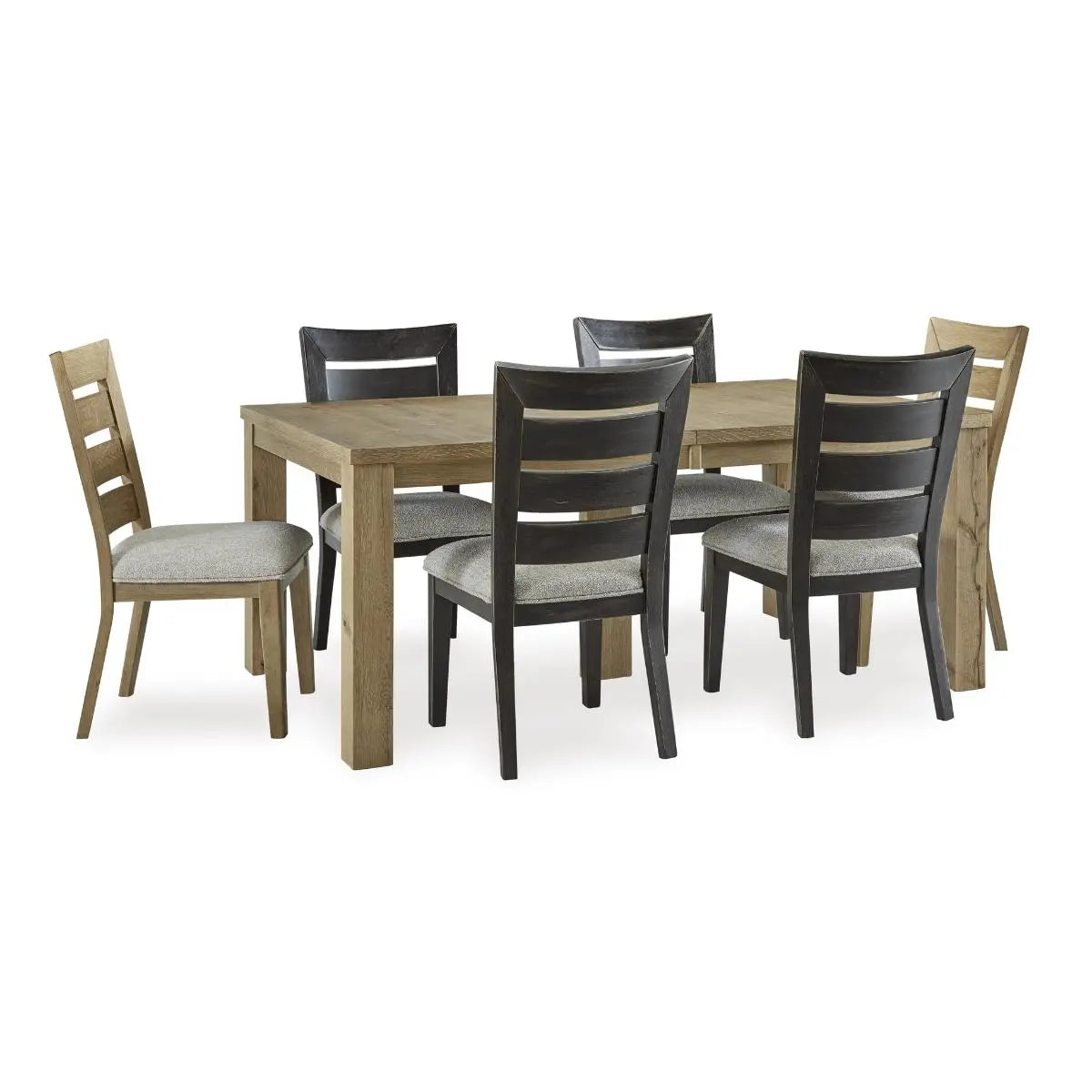 Ashley Galliden Dining Set in Two-Tone Signature Design by Ashley