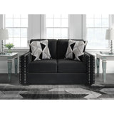 Ashley Gleston Sofa Set in Onyx Signature Design by Ashley