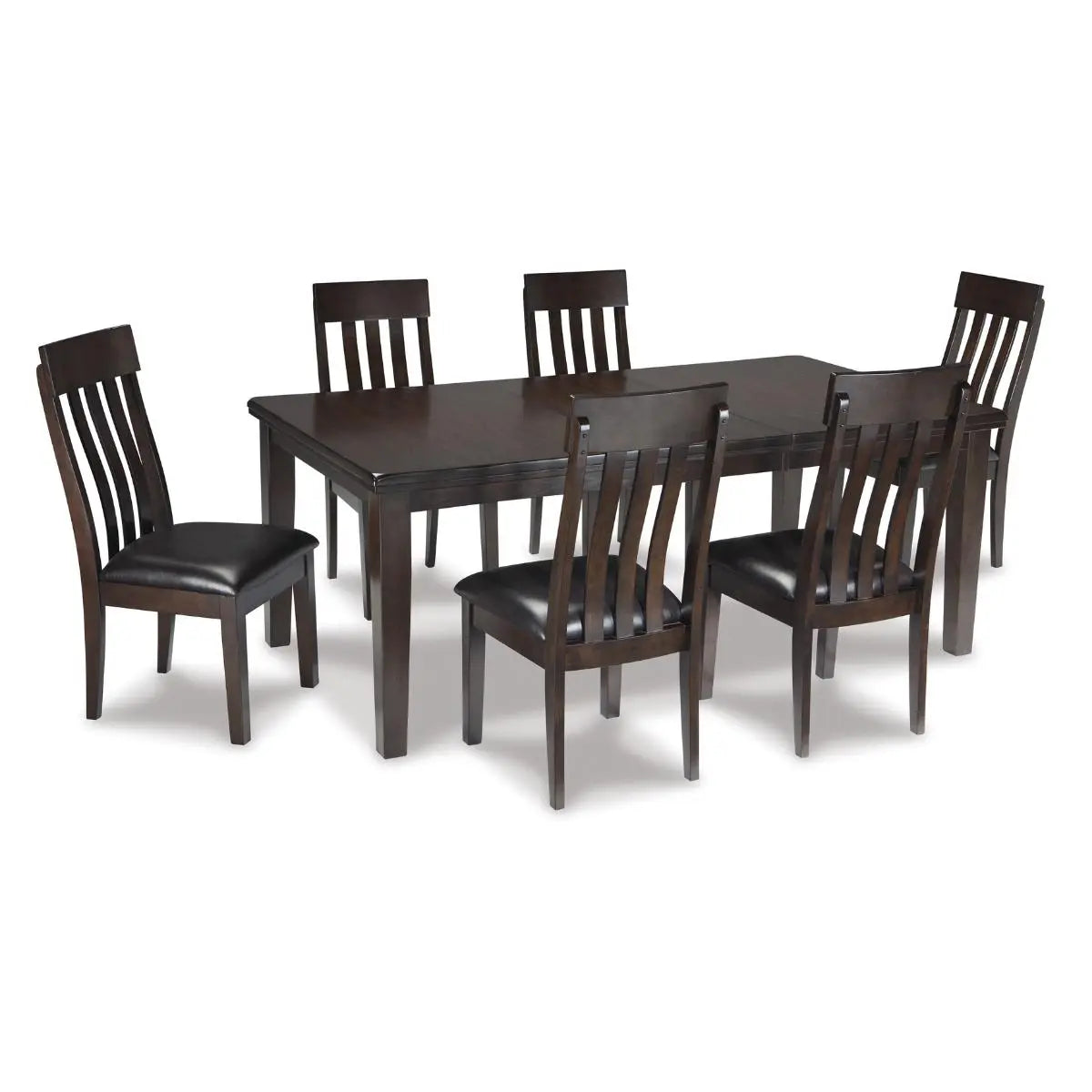 Ashley Haddigan 7Pc Dining Set in Brown D596 Signature Design by Ashley