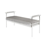 Helen Velvet Fabric Bench Xcella