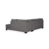 Ashley Highland Falls Sectional in Grey Signature Design by Ashley