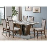 IF1620 Marble Look Dining Set I.F.Furniture
