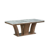 IF1620 Marble Look Dining Set I.F.Furniture
