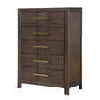 KENZO Chest in Dark Walnut - Complete Home Furnish