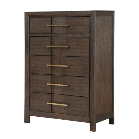 KENZO Chest in Dark Walnut - Complete Home Furnish