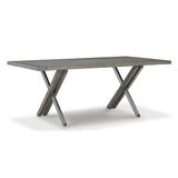 Ashley Krystanza Dining Set in Grey Signature Design by Ashley