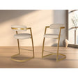 Layla Barstool Set in Gold Brassex