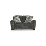 Ashley Lonoke Sofa Set in Gunmetal Signature Design by Ashley