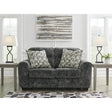 Ashley Lonoke Sofa Set in Gunmetal Signature Design by Ashley