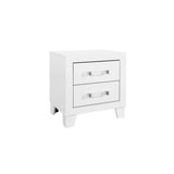 Luccia LED Bedroom Set in White Complete Home Furnish