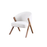 Maryk Dining Chair Set in Cream Brassex