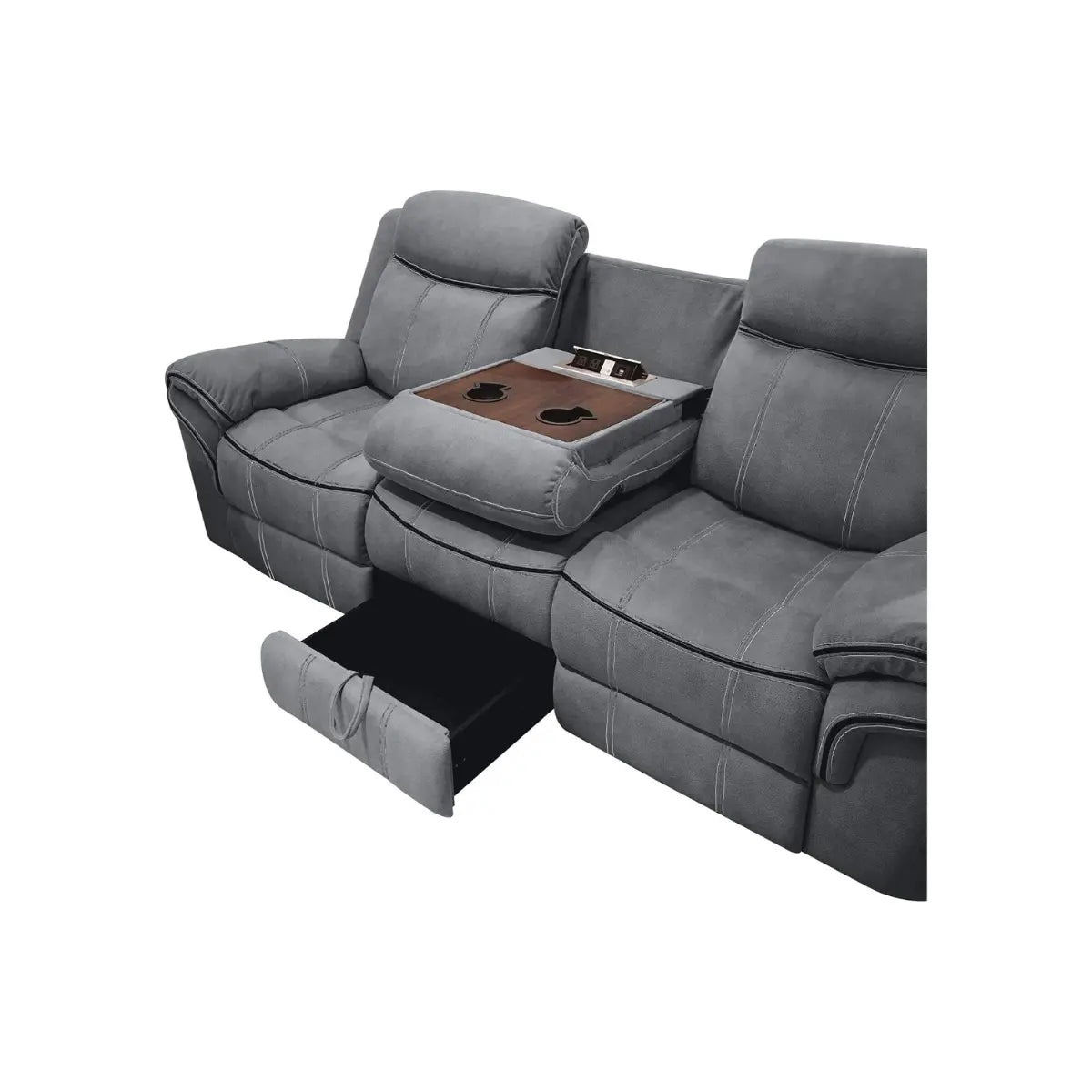 Mondeo Fabric Sofa Recliner Set Galaxy