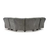 Ashley Museum Reclining Sectional in Pewter Signature Design by Ashley