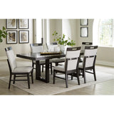 Ashley Neymorton Dining Set in Dark Brown Signature Design by Ashley