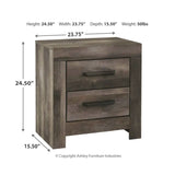 Ashely Wynnlow Nightstand B440 Signature Design by Ashley