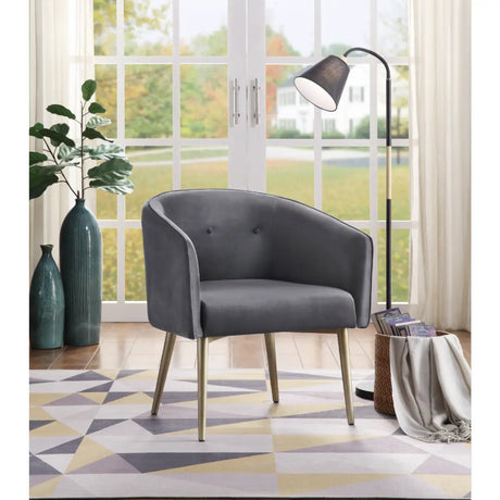 Nikki Accent Chair 1141GY M.A.Z