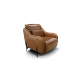 Palo Leather Accent Chair 99959BRW M.A.Z