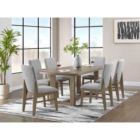Portland Dining Set in Brown AFD