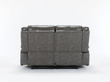 Salem Grey Motion Sofa and Loveseat Set - Complete Home Furnish