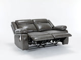 Salem Grey Motion Sofa and Loveseat Set - Complete Home Furnish