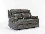 Salem Grey Motion Sofa and Loveseat Set - Complete Home Furnish