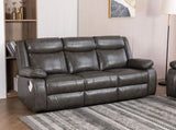 Salem Grey Motion Sofa and Loveseat Set - Complete Home Furnish