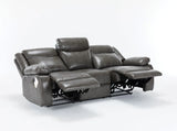 Salem Grey Motion Sofa and Loveseat Set - Complete Home Furnish