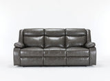 Salem Grey Motion Sofa and Loveseat Set - Complete Home Furnish